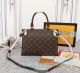 High Clone L---V  Marignan Brown&White Monogram Empreinte Genuine Leather Handbag (7)_th.jpg